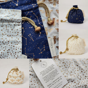 Fabric gift bag - by Paper Mirchi